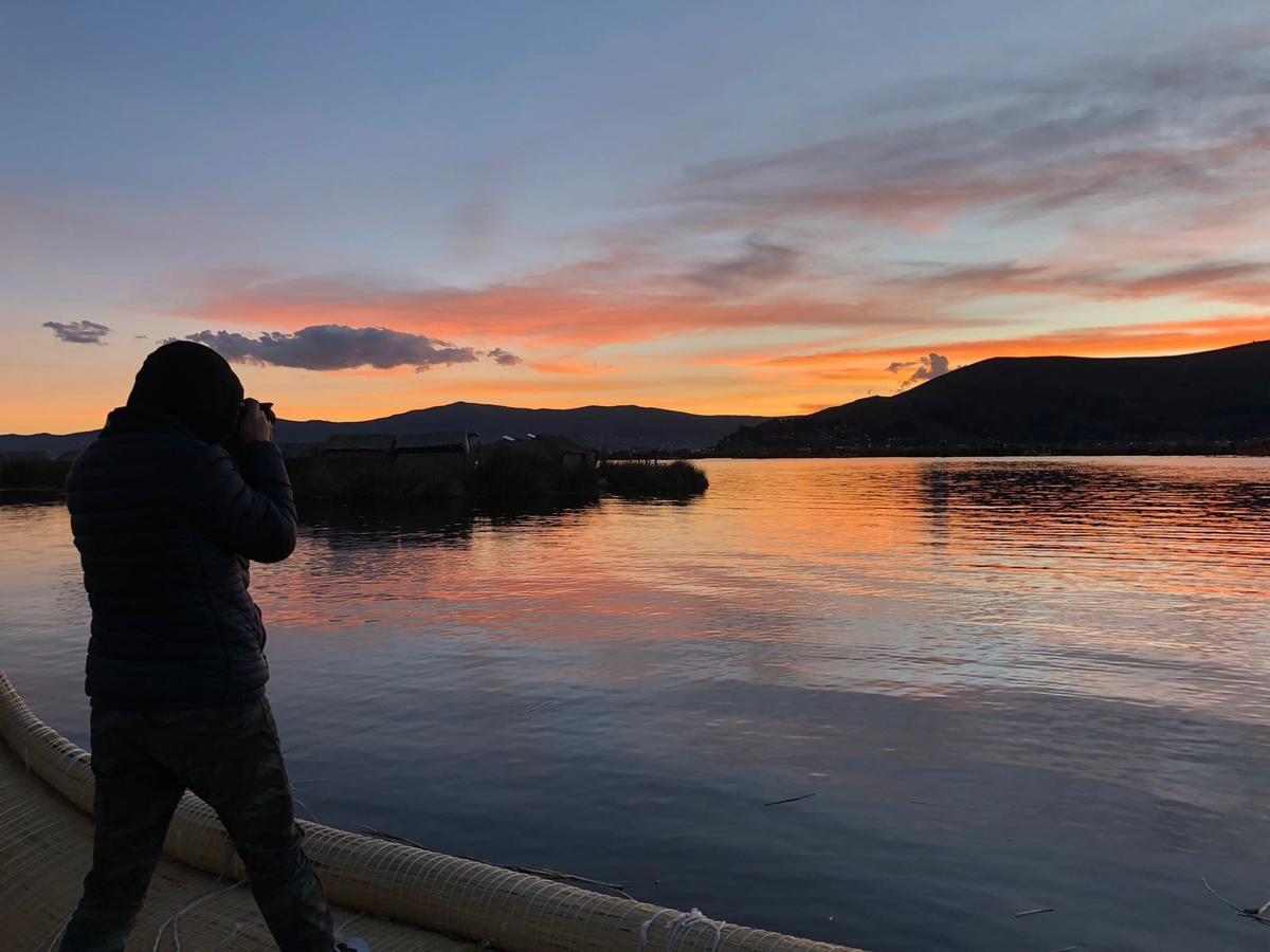 Uros Qhota Uta Lodge Puno Eksteriør bilde